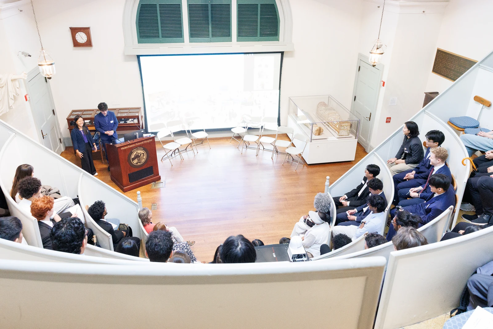 Participants gathered in an auditorium at the ALCSI summit