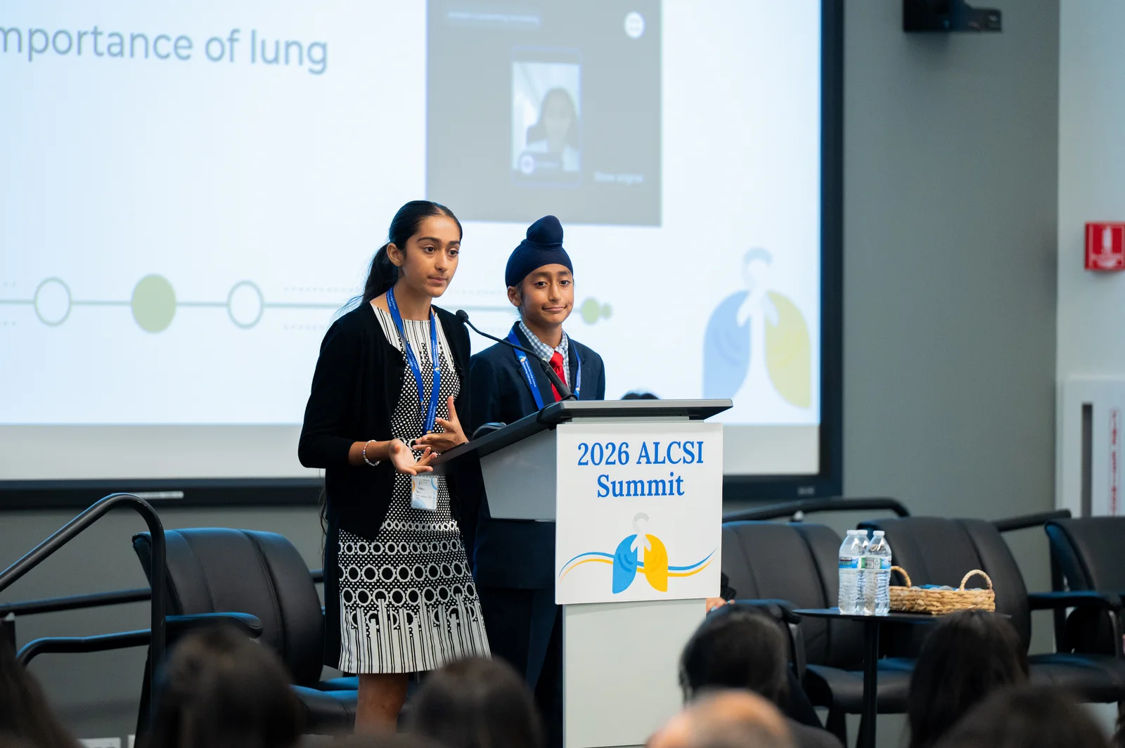 Breathe Easy Initiative team presenting at the 2026 ALCSI Summit